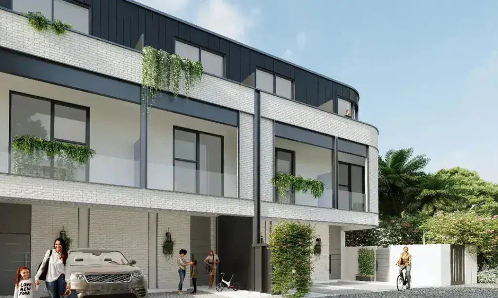 3 bedroom + maid townhouse at Taormina Village by Reportage, Al Barari, Dubai