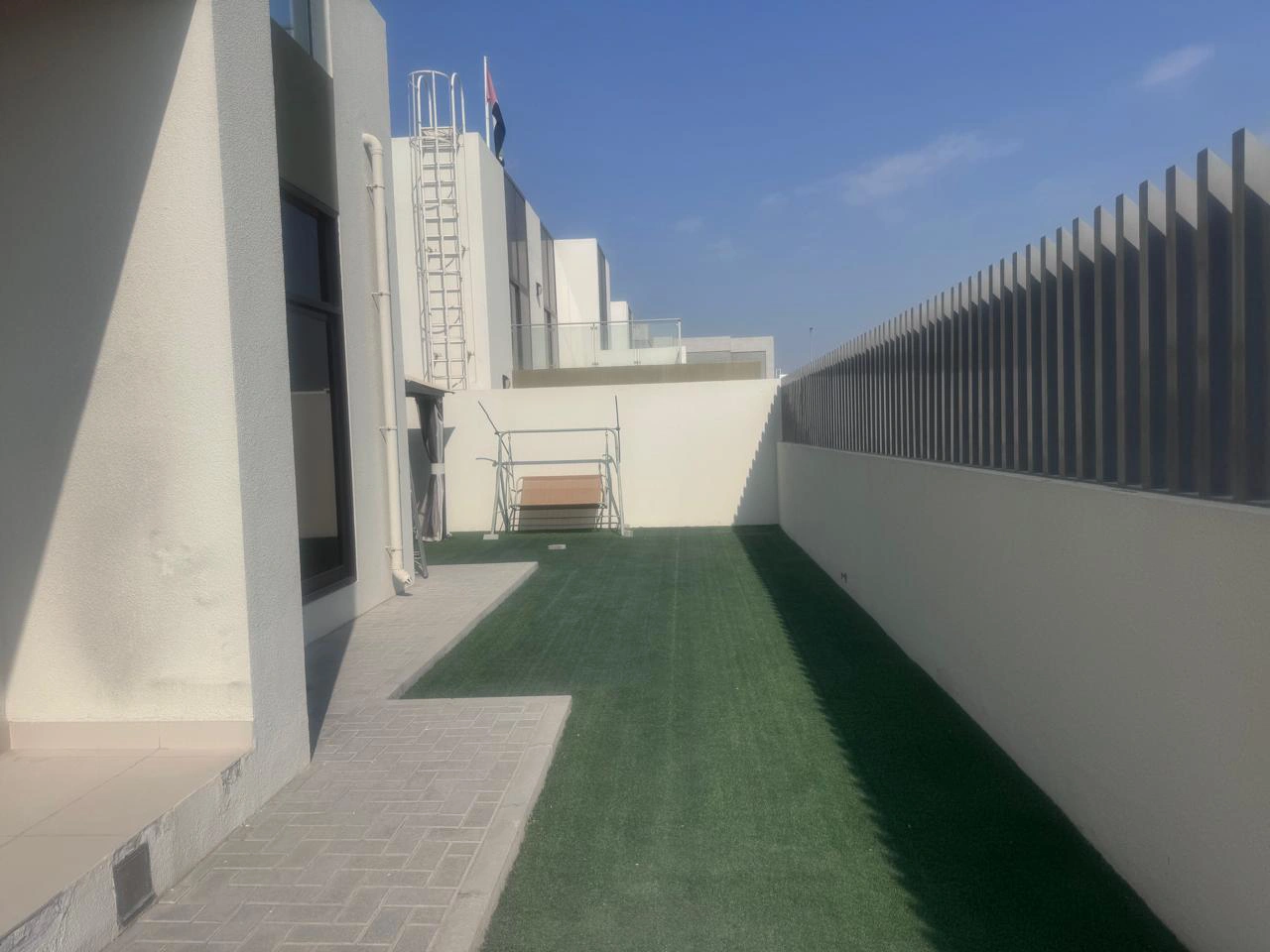 Spacious Corner Townhouse Backyard Area, Dubai